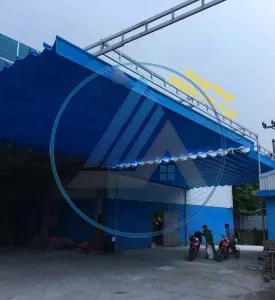 Mái xếp cho nhà xưởng, khu công nghiệp