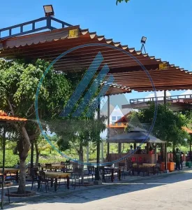 Mái xếp di động quán Cafe Tại Vũng Tàu