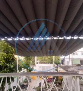 Mái xếp di động quán Cafe Tại Vũng Tàu