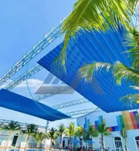 Mái xếp cho hồ bơi tại Vũng Tàu