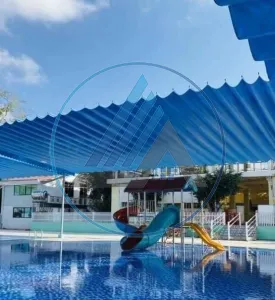 Mái xếp cho hồ bơi tại Vũng Tàu