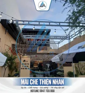 Mái xếp cho nhà ở, sân vườn