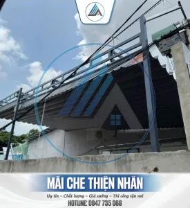 Mái xếp cho nhà ở, sân vườn