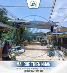 Mái xếp cho nhà ở, sân vườn
