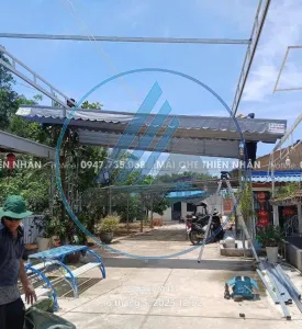 Mái xếp cho nhà ở, sân vườn