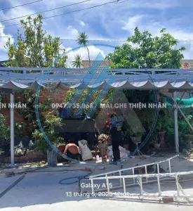 Mái xếp cho nhà ở, sân vườn