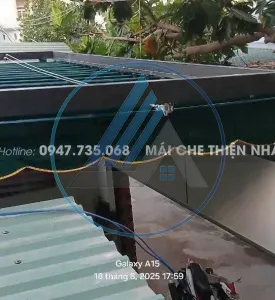 Mái xếp cho nhà ở, sân vườn