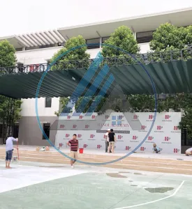 Mái xếp cho trường học, sân chơi tại Vũng Tàu