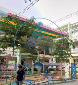 Mái xếp cho trường học, sân chơi tại Vũng Tàu