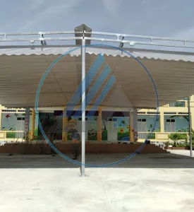 Mái xếp cho trường học, sân chơi tại Vũng Tàu