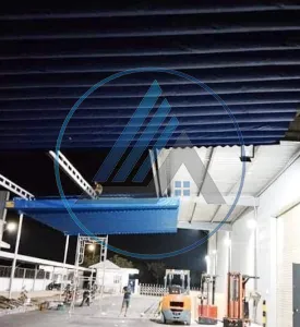 Mái xếp cho nhà xưởng, khu công nghiệp