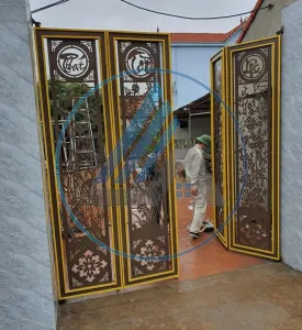 Thi công cổng sắt, cửa sắt Vũng Tàu
