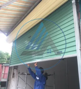 Lắp đặt cửa cuốn tấm liền tại Vũng Tàu