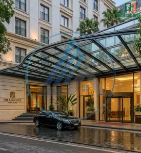 Kính cường lực cho khách sạn - resort