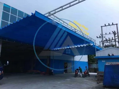 Mái xếp cho nhà xưởng, khu công nghiệp