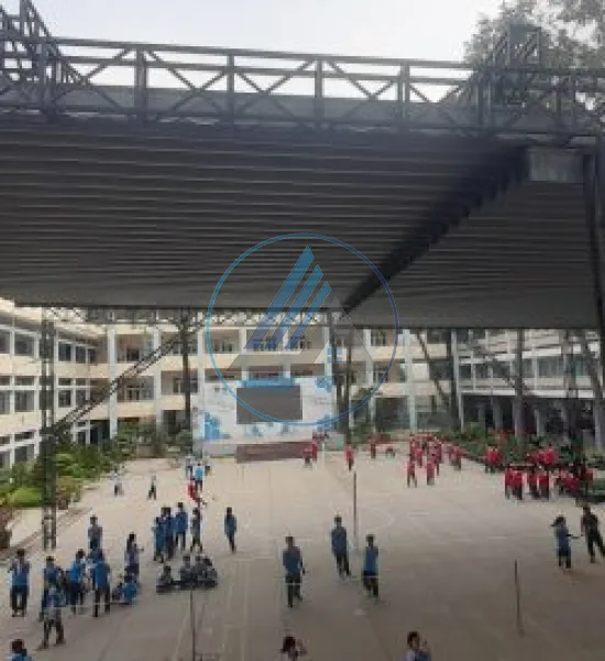 Mái xếp cho trường học, sân chơi tại Vũng Tàu