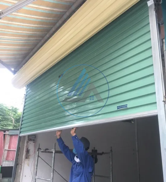 Lắp đặt cửa cuốn tấm liền tại Vũng Tàu