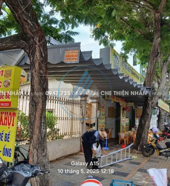 Mái xếp di động quán Cafe Tại Vũng Tàu