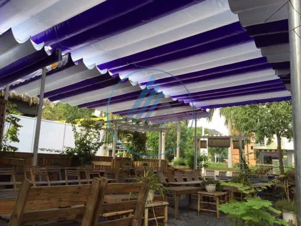 Mái xếp di động quán Cafe Tại Vũng Tàu