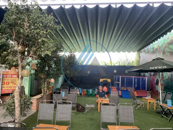 Mái xếp di động quán Cafe Tại Vũng Tàu
