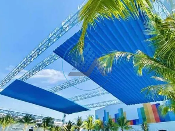 Mái xếp cho hồ bơi tại Vũng Tàu