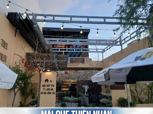 Mái xếp cho nhà ở, sân vườn