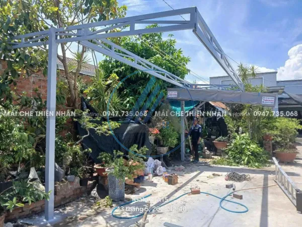 Mái xếp cho nhà ở, sân vườn