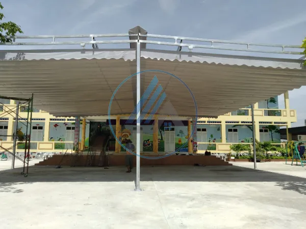 Mái xếp cho trường học, sân chơi tại Vũng Tàu