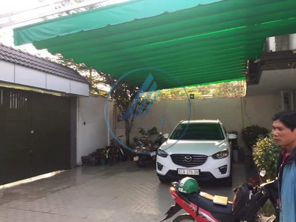Mái xếp cho nhà để xe tại Vũng Tàu
