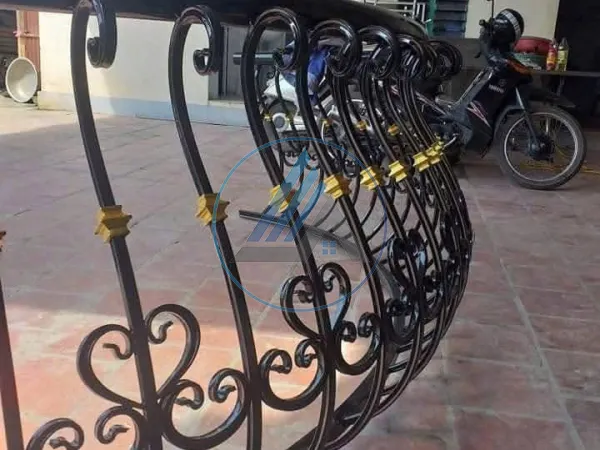 Thi công lan can tại Vũng tàu