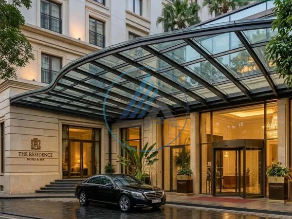Kính cường lực cho khách sạn - resort